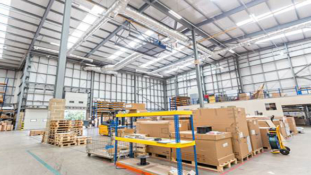 Dexeco’s LED luminaires and intelligent controls ‘surpass expectations’ at EBM UK for warehouse upgrade.