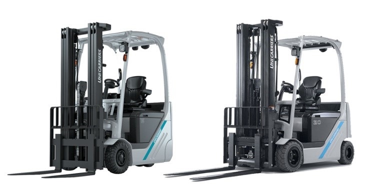 UniCarriers electric TX series has  ten new models .