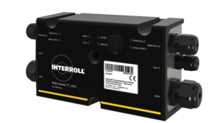Interroll Pallet Control PC 6000 enables zero-pressure pallet conveyance.