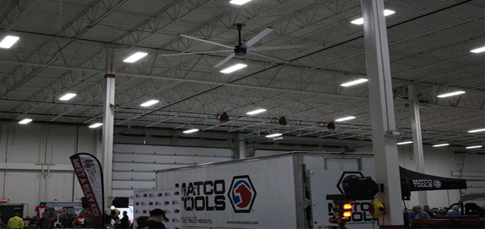 Don Schumacher Racing Installs MacroAir Fans for Fast Savings.