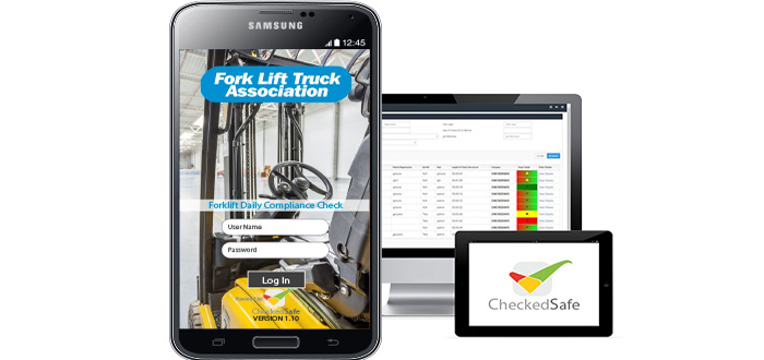 NEW APP FOR FORKLIFTS MAKES DAILY CHECKS PAPERLESS.