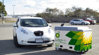 BP invests in mobile electric vehicle charging to deliver rapid charging at retail sites.