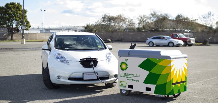 BP invests in mobile electric vehicle charging to deliver rapid charging at retail sites.