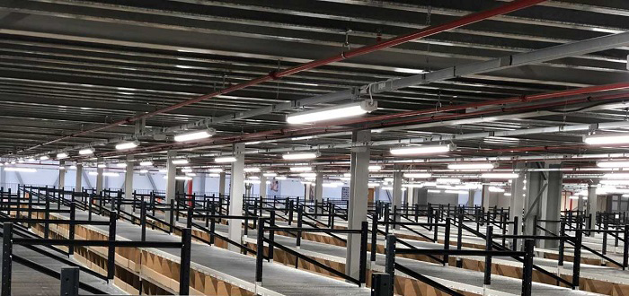 Ecolighting upgrades Debenhams Warehouse to LED Lighting.