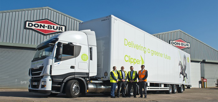 Clipper Logistics have introduced to its fleet in 11 new vehicles and 16 trailers designed to reduce carbon emissions.