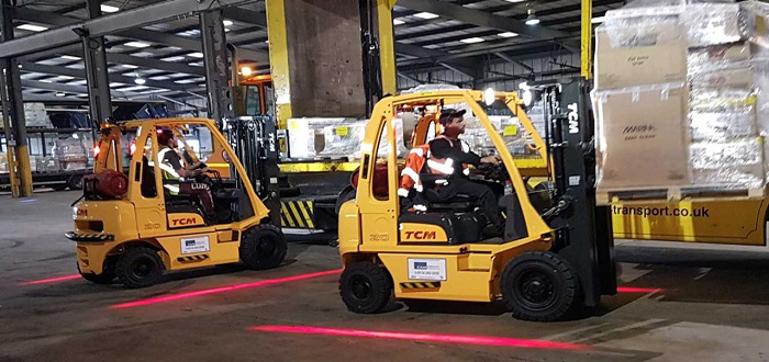 FUEL SAVINGS AND SMARTER WORKING FOR FORKLIFT FLEET.