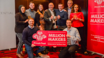 HERMES TEAM SECURES LARGEST EVER AMOUNT RAISED IN YORKSHIRE FOR THE PRINCE’S TRUST MILLION MAKERS