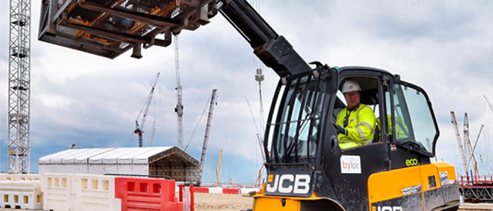 JCB Teletruks contribute to low carbon power generation