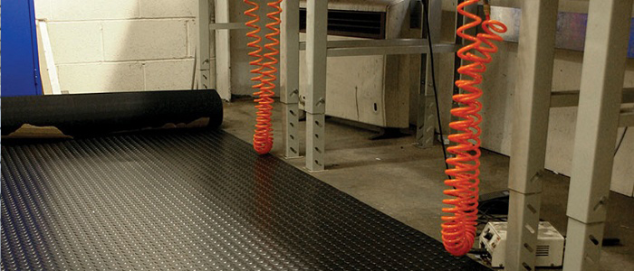 New Studded Rubber Flooring to the trusted range of products from First Mats.