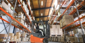 Toyota launches its new compact, easy-to-drive Traigo24 electric forklift