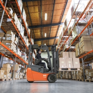 Toyota launches its new compact, easy-to-drive Traigo24 electric forklift