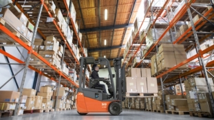 Toyota launches its new compact, easy-to-drive Traigo24 electric forklift