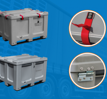 GOPLASTICPALLETS.COM LAUNCHES NEW     UN-APPROVED PALLET BOXES TO SUPPORT SAFER WASTE HANDLING